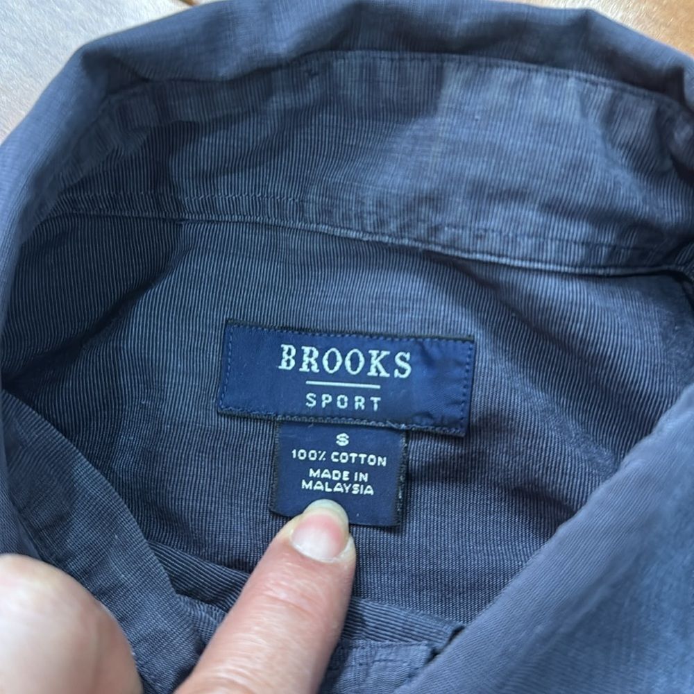 Brooks Brother Brooks sports Men’s Cotton dress shirt size‎ S - Picture 3 of 8